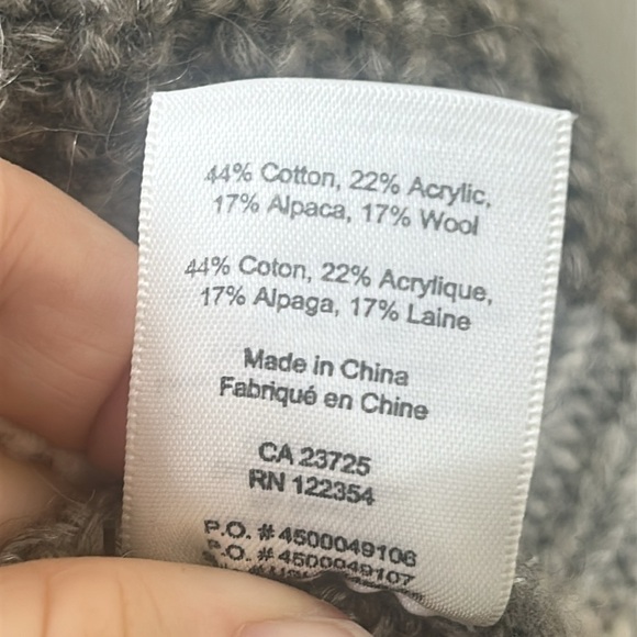 WILFRED FREE Karolin Knit Colorblock Sleeveless Knit Sweater Tunic Size Small - Picture 11 of 13